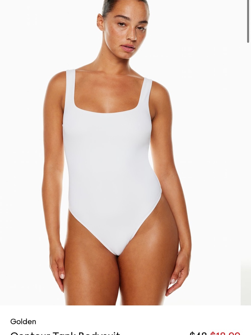 Babaton Blue Square-Neck Bodysuit Size 1X